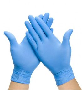 Gloves M medical grade box of 100 nitrile