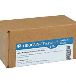 Lidocaine Presselin 1% 50x2ml