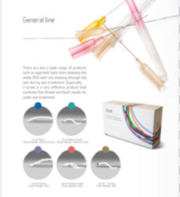 D2660S-W7090 Daal Double 26G 60mm Sharp Needle/20 threads pouch