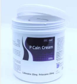 P Cain Cream 500mg Local Anesthetic Cream