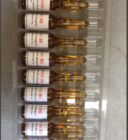 Vitamin B6 Pyridoxine HCl 50mg/1mL 10Ax1ml SC, IM, IV (no box/English label