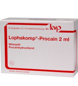 Procain 2% 10x2ml 40mg Lophakomp Germany