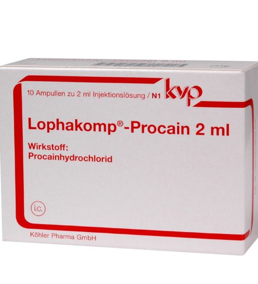lophakomp procain 2 ml injektionsloesung