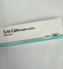 S-te Caine Lidocaine Cream 10.56% 30g Topical Anesthetic Cream